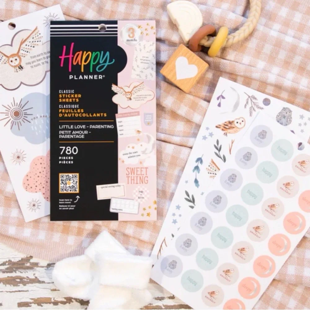 NWT-Happy Planner - Little Love Baby VALUE PACK STICKERS